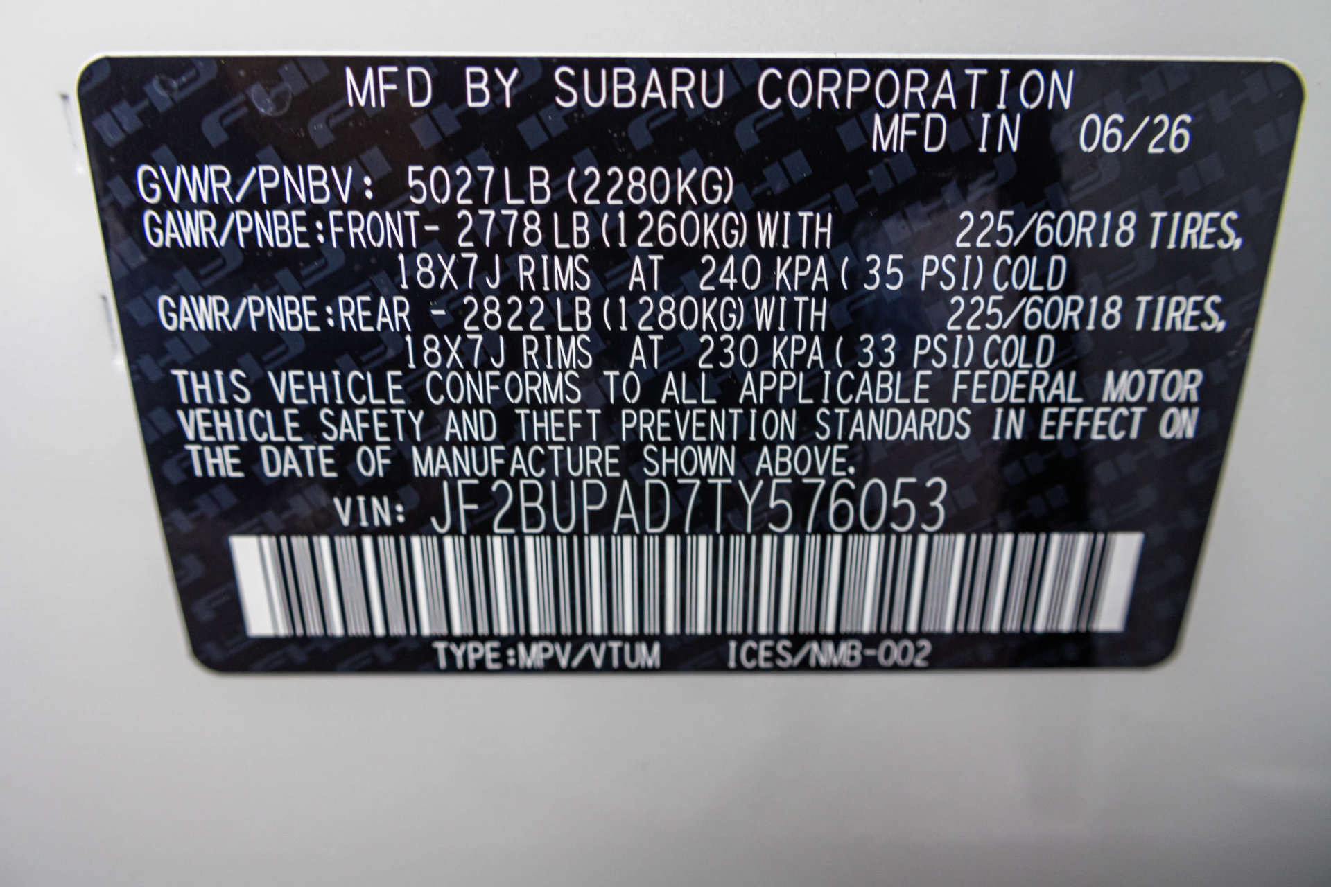 New 2026 Subaru Outback Premium AWD/4WD image 44