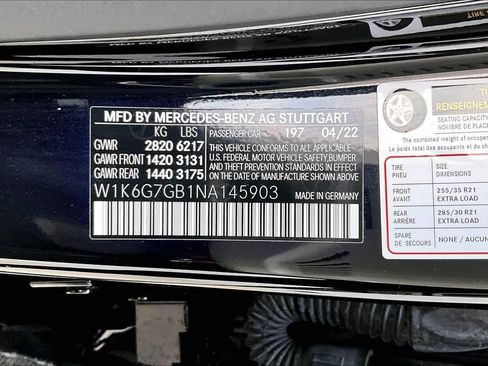 Used 2022 Mercedes-Benz S 580 4MATIC Sedan image 29