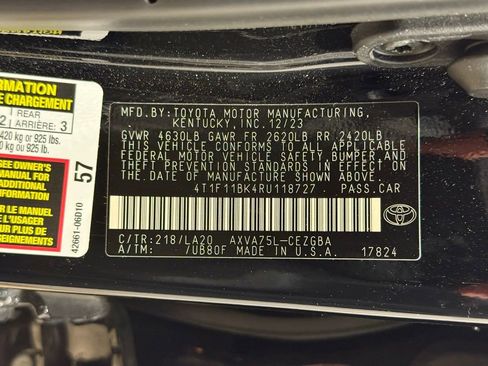 Certified 2024 Toyota Camry XLE w/ Cold Weather Package image 31