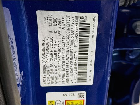 Used 2024 Honda Civic LX image 12