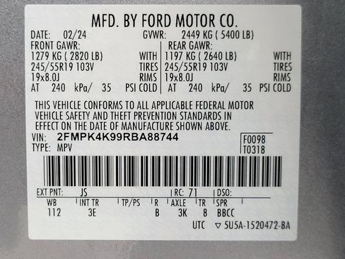 Used 2024 Ford Edge Titanium image 27