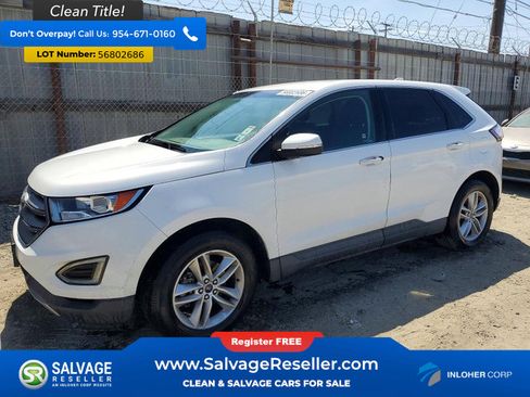 Used 2018 Ford Edge SEL FWD image 1