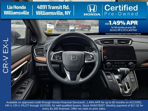 Certified 2022 Honda CR-V EX-L image 13