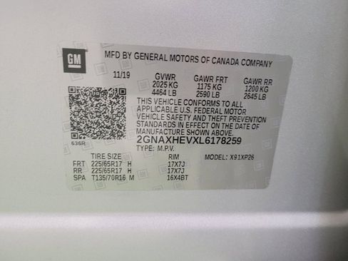 Used 2020 Chevrolet Equinox LS w/ LS Convenience Package image 33