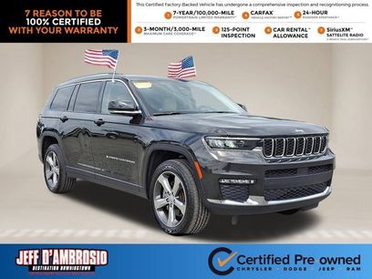 Certified 2022 Jeep Grand Cherokee L Limited w/ Trailer Tow Group (B)