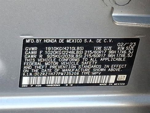 Used 2023 Honda HR-V EX-L image 26