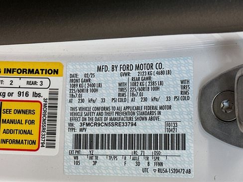 Used 2025 Ford Bronco Sport Outer Banks w/ Outer Banks Tech Package+ image 12