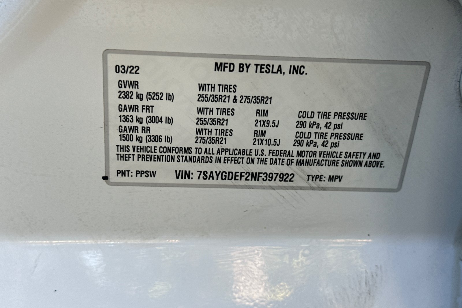 Used 2022 Tesla Model Y Performance AWD/4WD image 27