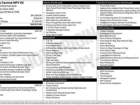 New 2026 Kia Carnival EX FWD image 4