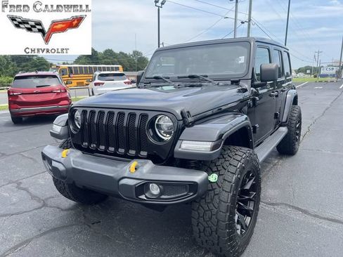 Used 2021 Jeep Wrangler Unlimited Sahara AWD/4WD image 1