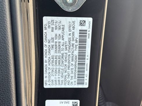 Certified 2024 Honda CR-V EX image 20
