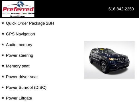 Used 2018 Jeep Grand Cherokee Limited image 6