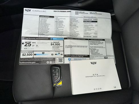 Certified 2026 Cadillac CT4 Premium Luxury image 4