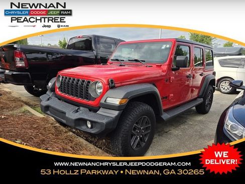 Used 2025 Jeep Wrangler Unlimited Sport AWD/4WD image 1