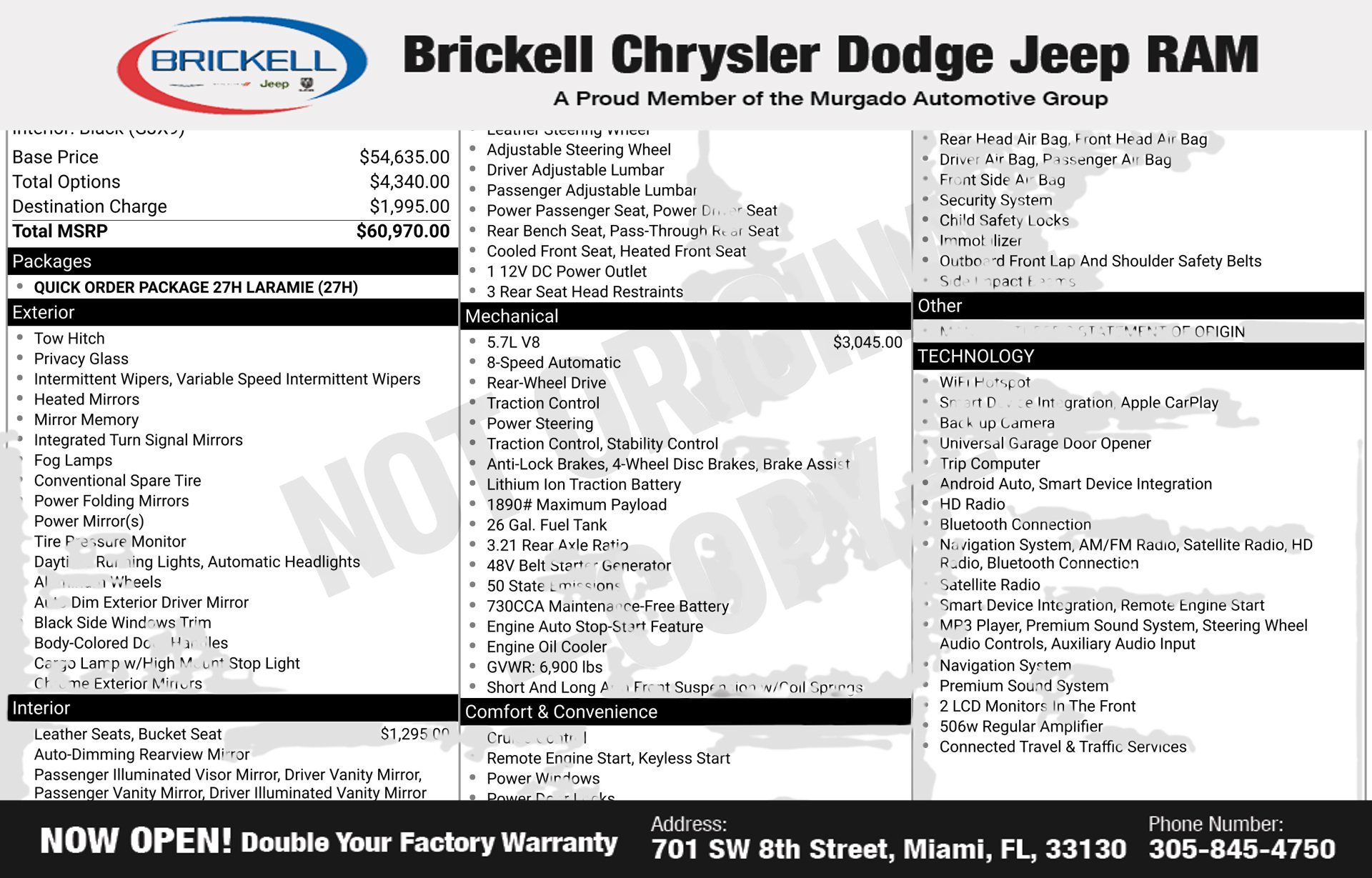 Used 2024 RAM 1500 Laramie RWD image 37