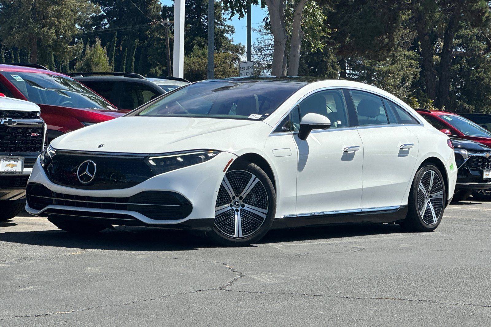 Used 2022 Mercedes-Benz EQS 450+ Sedan w/ Winter Package image 8