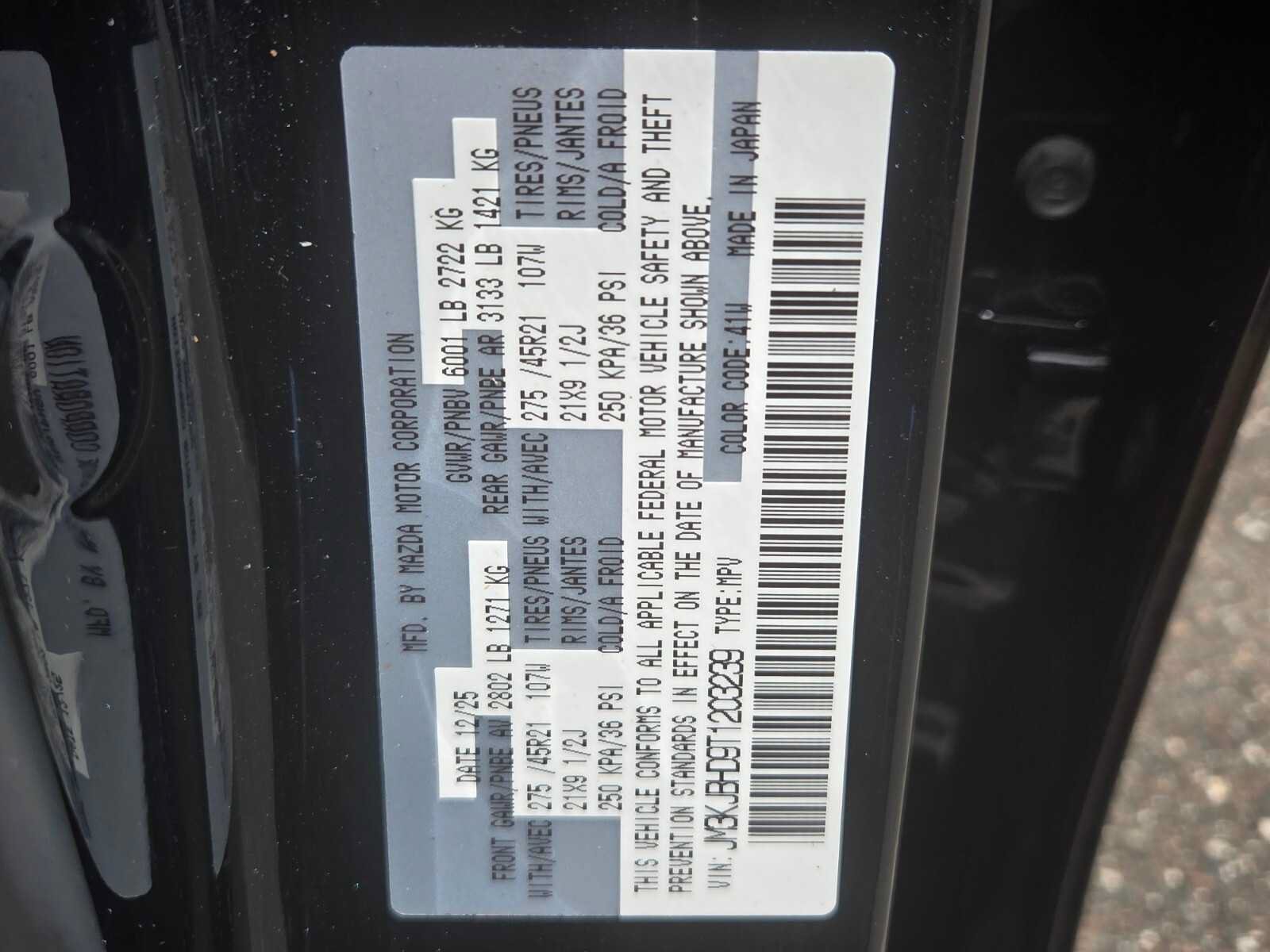 Used 2026 MAZDA CX-70 3.3 Turbo w/ Preferred Package AWD/4WD image 22
