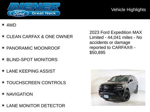 Used 2023 Ford Expedition Max Limited image 9