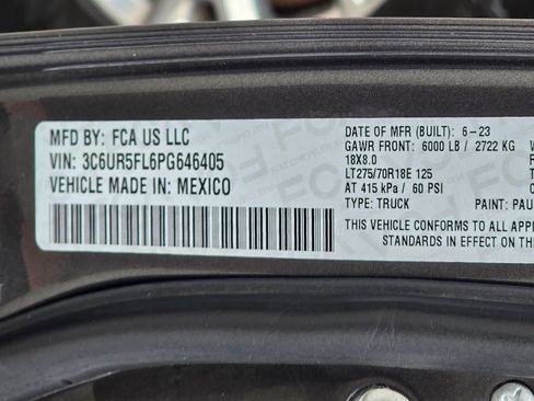 Used 2023 RAM 2500 Laramie image 53