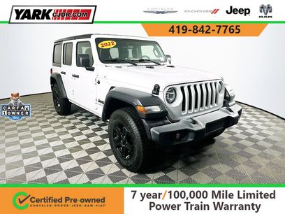 Certified 2022 Jeep Wrangler Unlimited Sport
