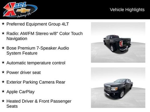 Used 2016 GMC Canyon SLT AWD/4WD image 2