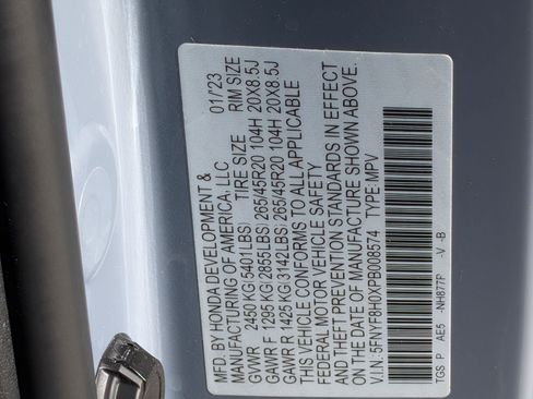 Certified 2023 Honda Passport Elite image 37