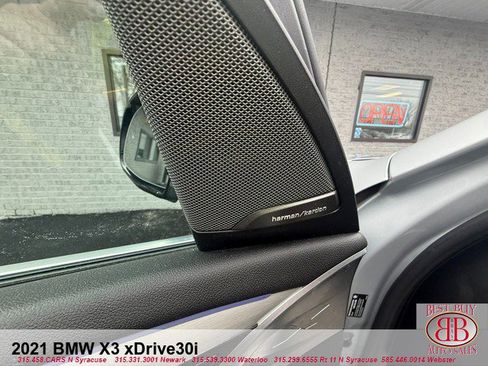 Used 2021 BMW X3 xDrive30i w/ Premium Package image 30