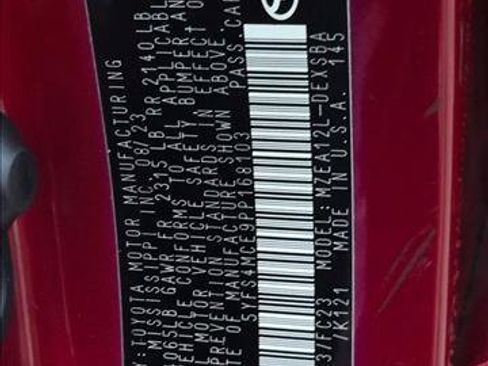 Used 2023 Toyota Corolla SE FWD image 17