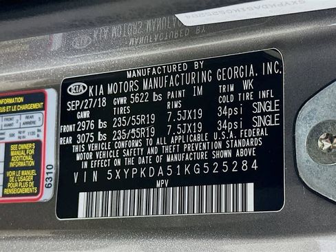 Used 2019 Kia Sorento SX image 23