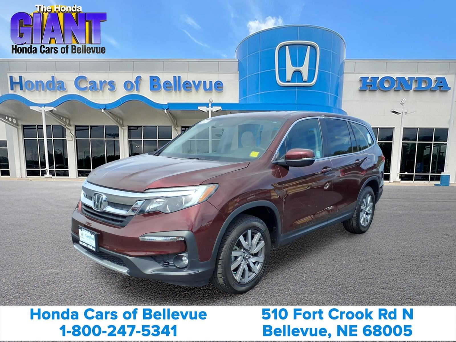 Certified 2021 Honda Pilot EX-L image 1