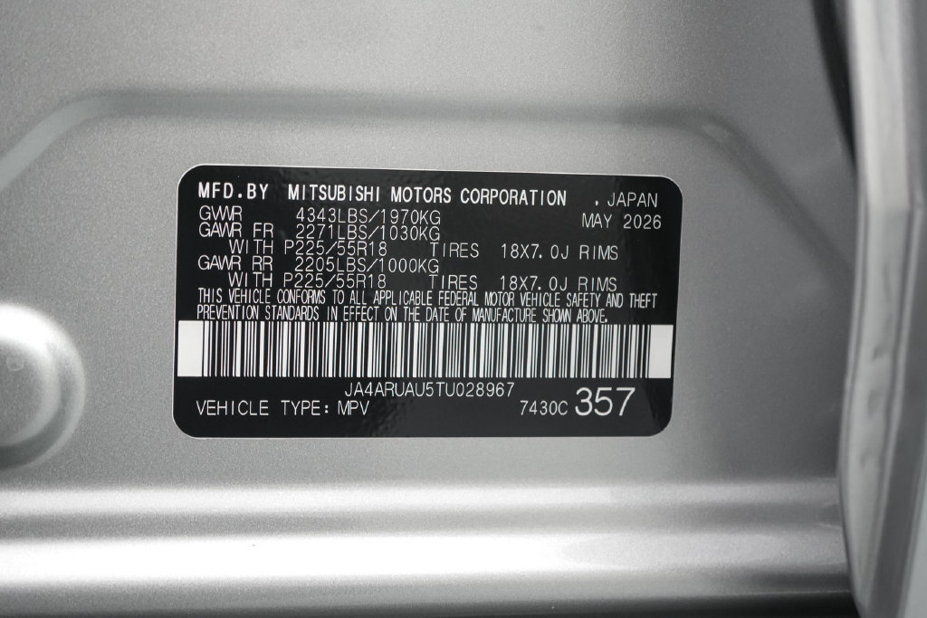 Used 2026 Mitsubishi Outlander Sport LE AWD/4WD image 23