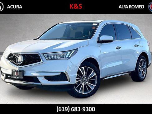 Used 2018 Acura MDX w/ Technology Package AWD/4WD image 1
