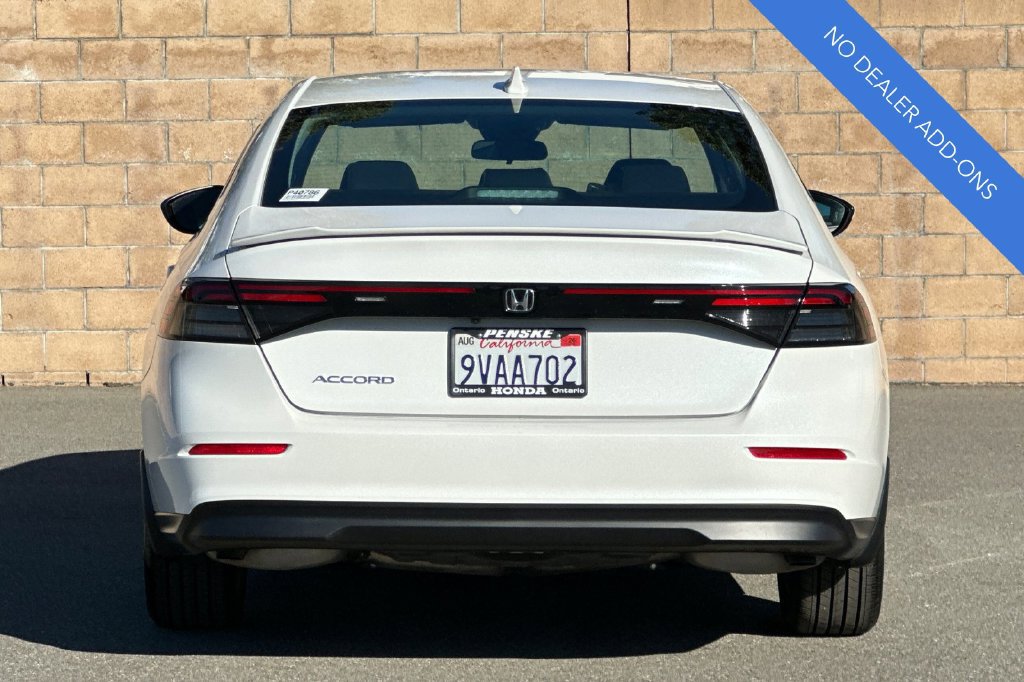 Certified 2025 Honda Accord LX image 5