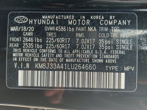 Used 2020 Hyundai Tucson Value FWD image 33