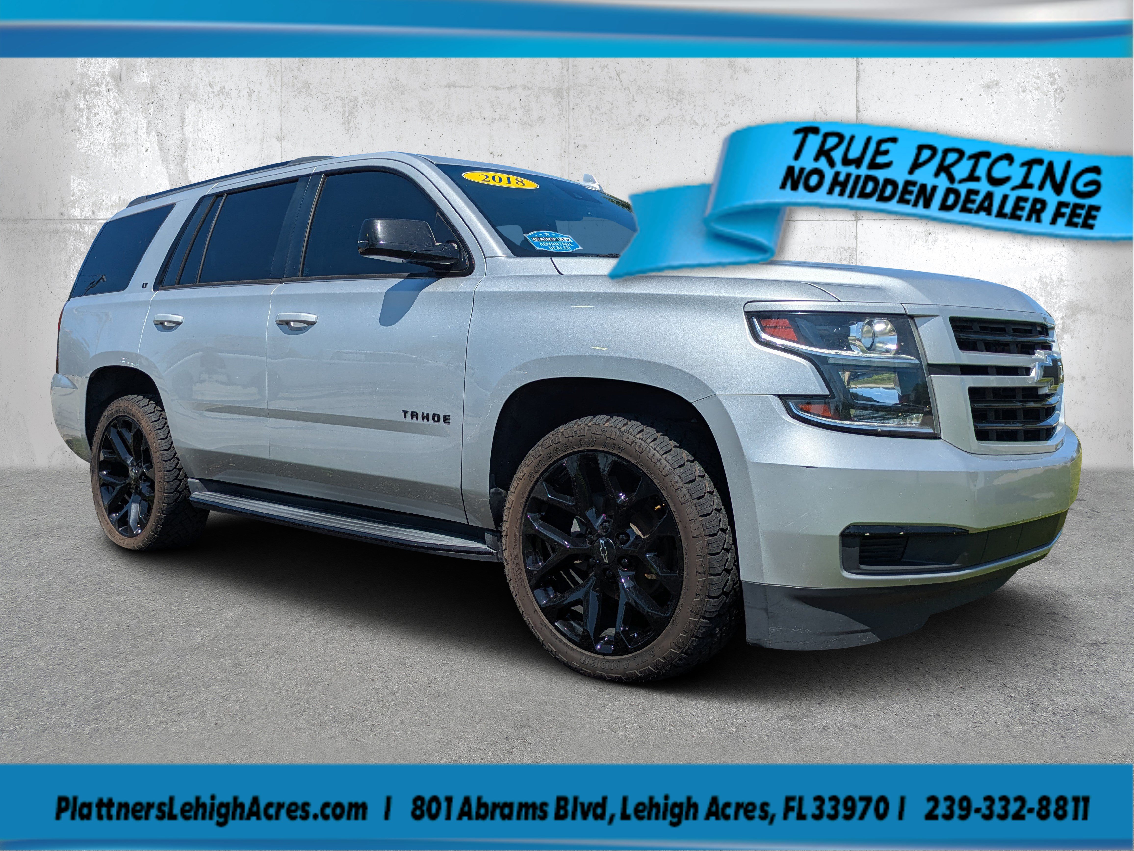 Used 2018 Chevrolet Tahoe LT RWD image 1