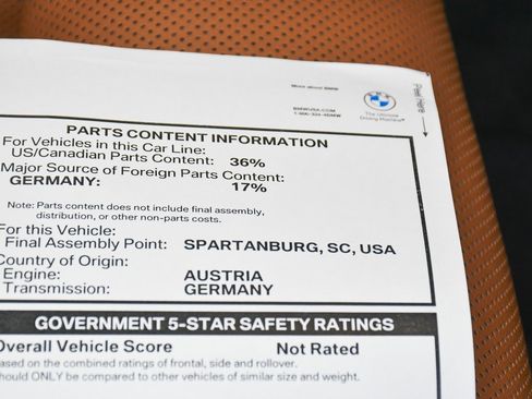 Used 2023 BMW X6 xDrive40i w/ M Sport Package image 72