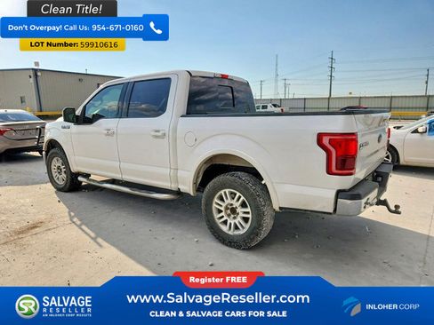 Used 2015 Ford F150 Lariat w/ Equipment Group 501A Mid AWD/4WD image 3