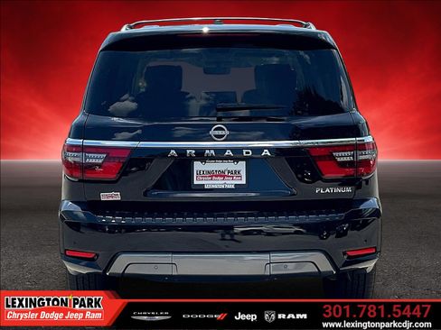 Used 2021 Nissan Armada Platinum w/ Captain's Chairs Package AWD/4WD image 6