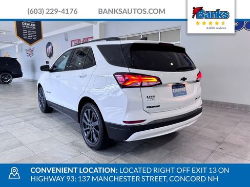 Certified 2023 Chevrolet Equinox RS AWD/4WD image 4