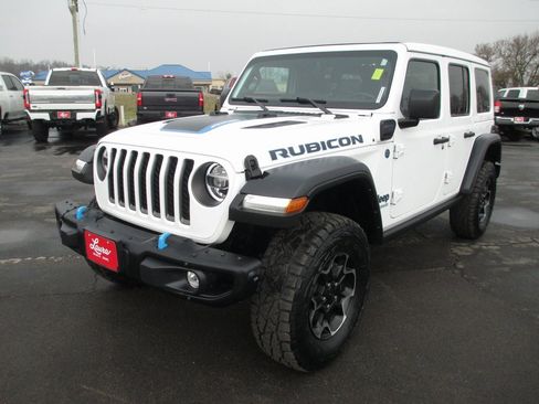Used 2021 Jeep Wrangler Unlimited Rubicon 4xe w/ Steel Bumper Group image 11