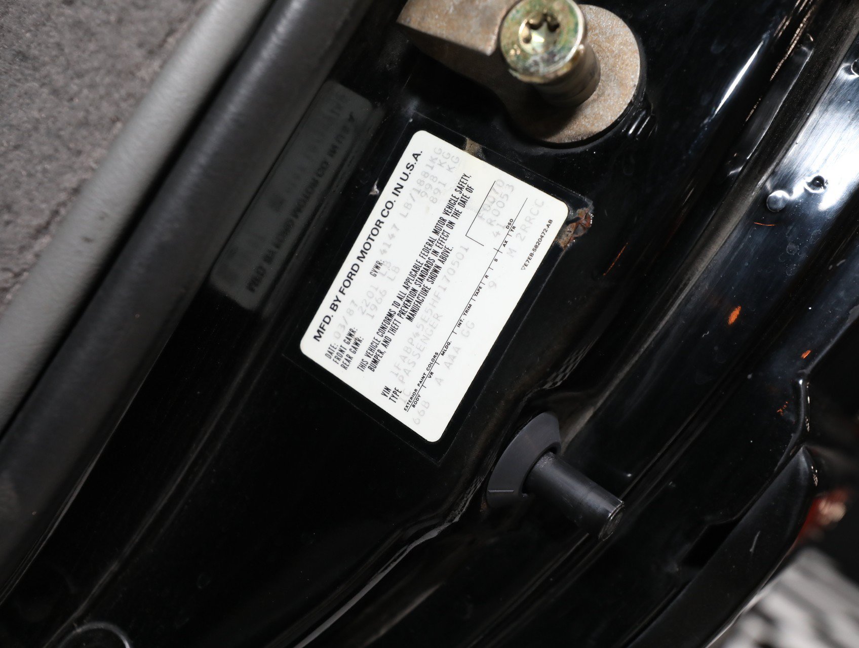 Used 1987 Ford Mustang GT RWD image 73
