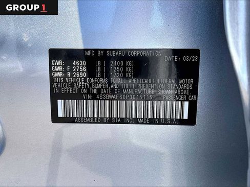 Used 2023 Subaru Legacy Premium image 34