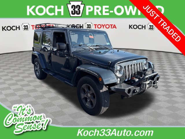 Used 2016 Jeep Wrangler Unlimited Sahara w/ Connectivity Group AWD/4WD image 1
