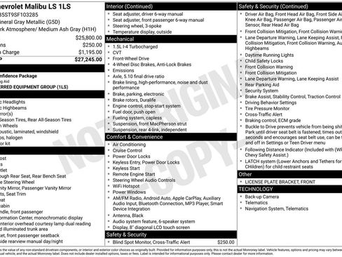 Used 2025 Chevrolet Malibu LS FWD image 31