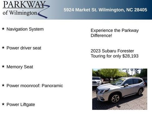 Certified 2023 Subaru Forester Touring AWD/4WD image 6