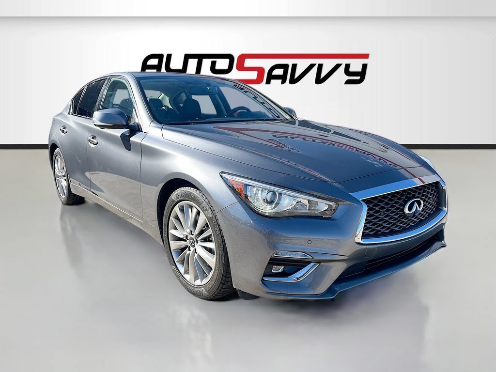 Used 2023 INFINITI Q50 Luxe AWD/4WD image 1