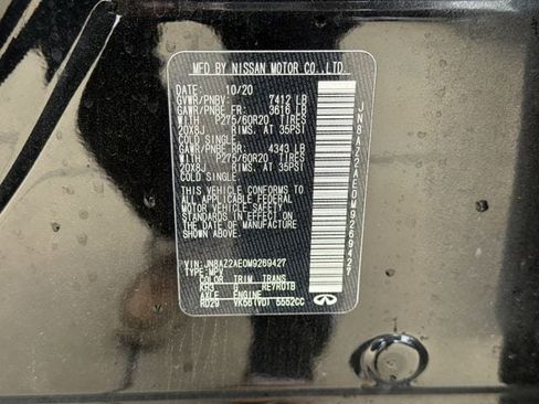 Used 2021 INFINITI QX80 Luxe AWD/4WD image 39