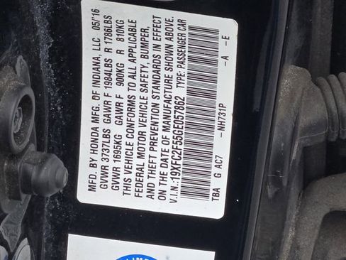 Used 2016 Honda Civic LX image 21