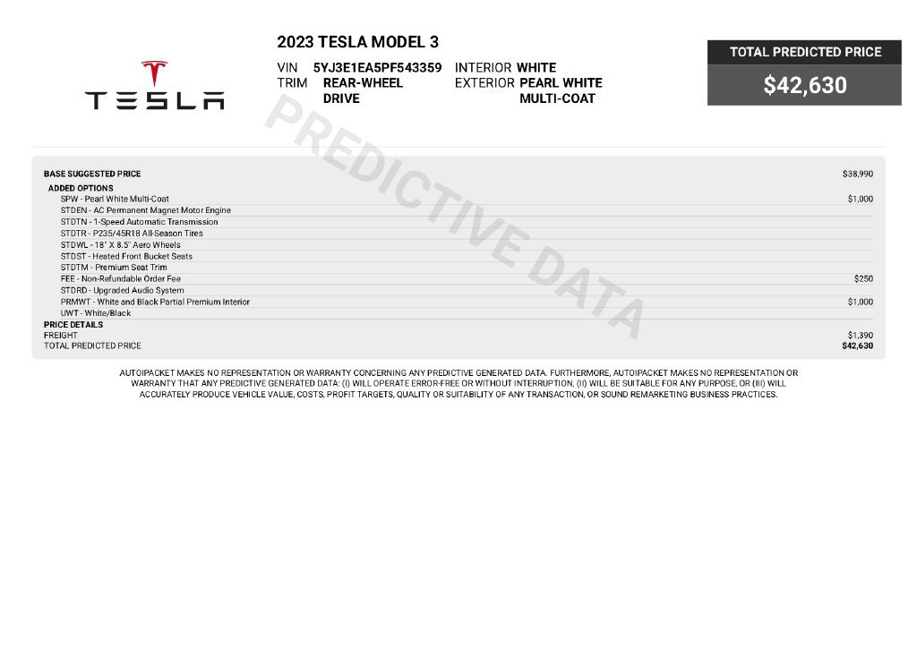 Used 2023 Tesla Model 3 Standard Range RWD image 5