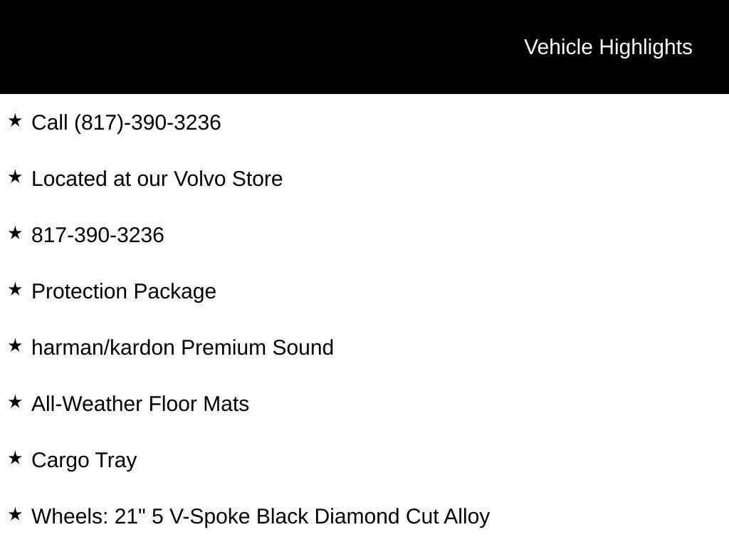 Used 2024 Volvo XC90 B6 Plus w/ Protection Package Premier AWD/4WD image 1